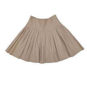 NWOT Black Pearl Metallic Stripe A-line Full Skirt Women's Size M